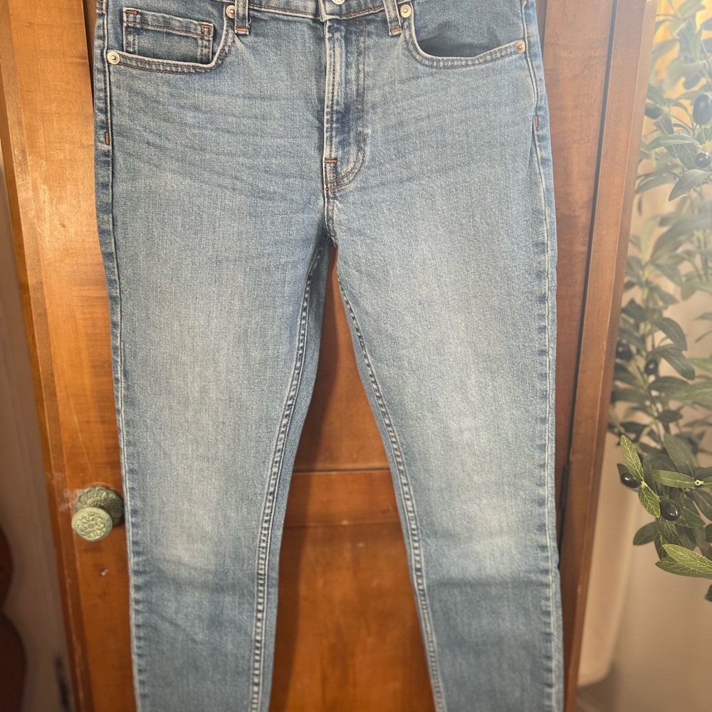 Everlane Light Blue Straight-Leg Women's Jeans